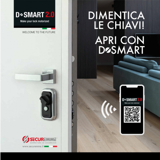DSMART 2.0 A BATTERIA DA APPLICARE SENZA FORATURA 8100