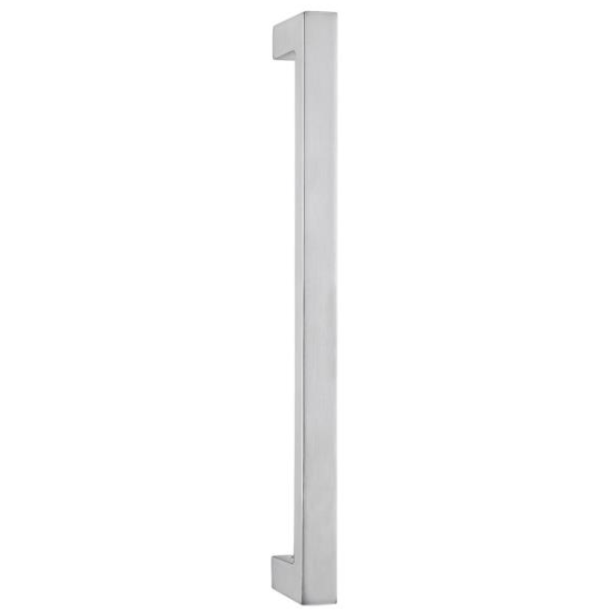 MANIGLIONE PER INGRESSI LUNGHEZZA 62,5 CM. FORMA QUADRATA ACCIAIO INOX