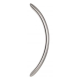 MANIGLIONE PER INGRESSI LUNGHEZZA 37,5 CM. FORMA AD ARCO ACCIAIO INOX