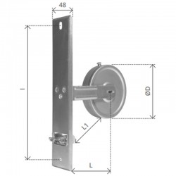 AVVOLGITORE NORMAL INTERASSE 240 MM. CAPACITA' 6 MT.