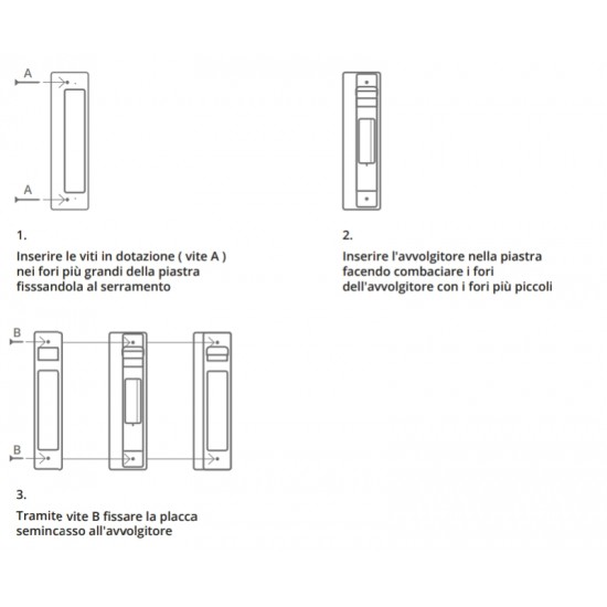 AVVOLGITORE SEMINCASSO MONOBLOCCO SPECIAL (SECCO) INTERASSE 165 MM. CAPACITA' 5,5 MT.