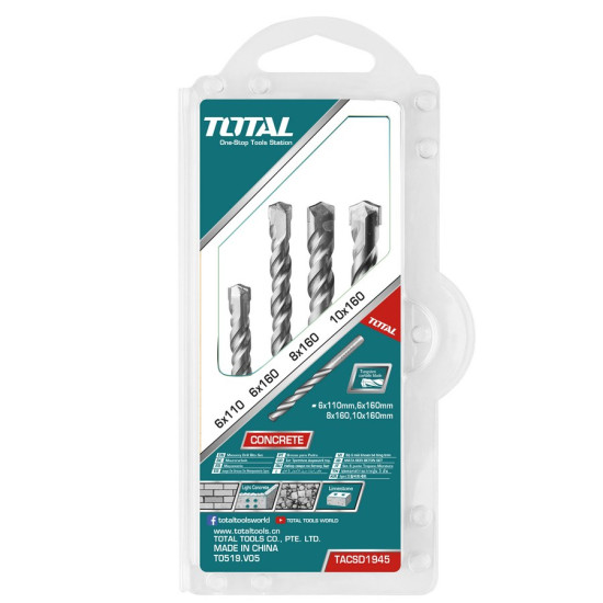 SET 4 PUNTE SDS PLUS