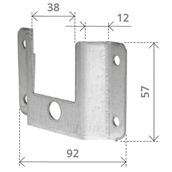 SUPPORTO A CASSONETTO PER CUSCINETTO QUADRO