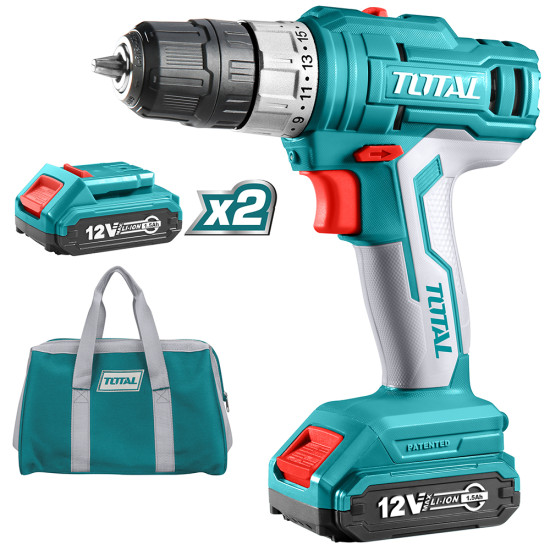 TRAPANO AVVITATORE A BATTERIA 12V - 25 NM
