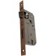 SERRATURA DA INFILARE BORDO QUADRO BRONZATO PATENT