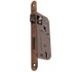 SERRATURA DA INFILARE BORDO TONDO BRONZATO PATENT