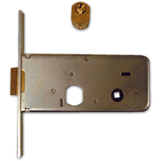 SERRATURA DA INFILARE CILINDRO TONDO SFACCETTATO DA 22 MM. 712 ISEO
