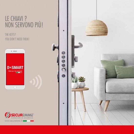 DISPOSITIVO DI AUTOMATIZZAZIONE PORTE D-SMART ALIMENTATA SECUREMME