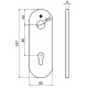 PLACCA CILINDRO SAGOMATO 4502 SECUREMME